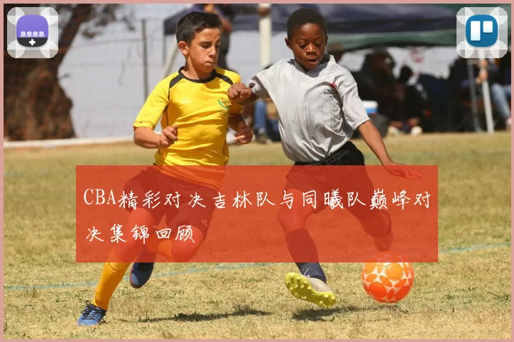 CBA精彩对决吉林队与同曦队巅峰对决集锦回顾